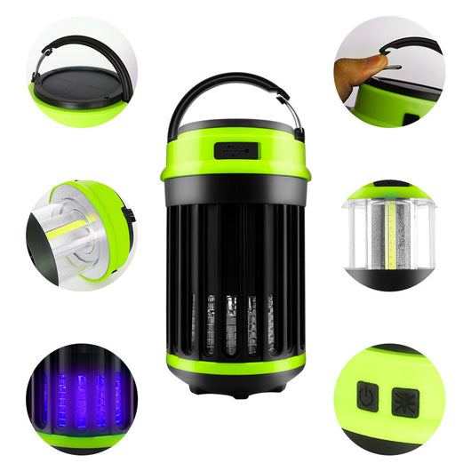 Lámpara Solar Antimosquitos Exterior - Repelente Eléctrico Portátil - Image 9