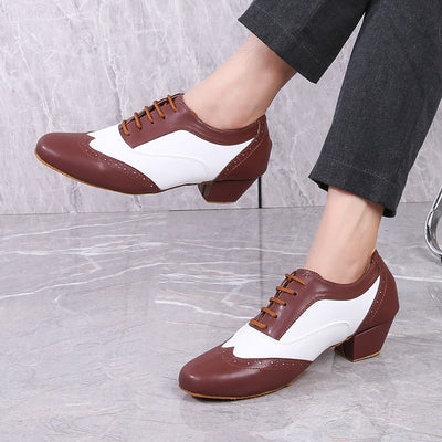 Zapatos de Baile Latino y Cuadrado con Suela Blanda para Adultos - Image 16