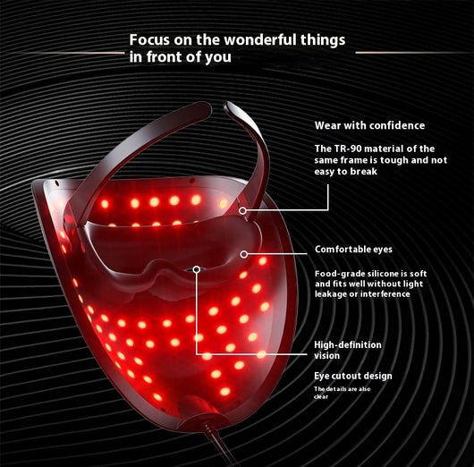 Máscara LED Facial Recargable con Tecnología de Luz de Colores - Image 11
