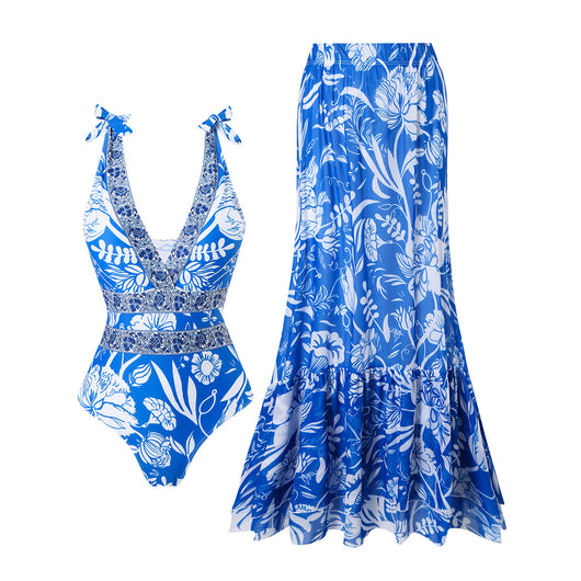 Traje de Baño Enterizo Étnico para Mujer - Image 3