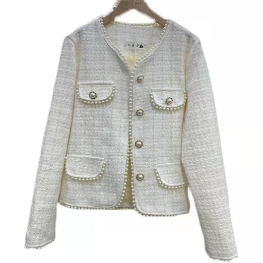 Abrigo de Lujo Chanel para Mujer - Elegancia Sofisticada Otoño Invierno - Image 5