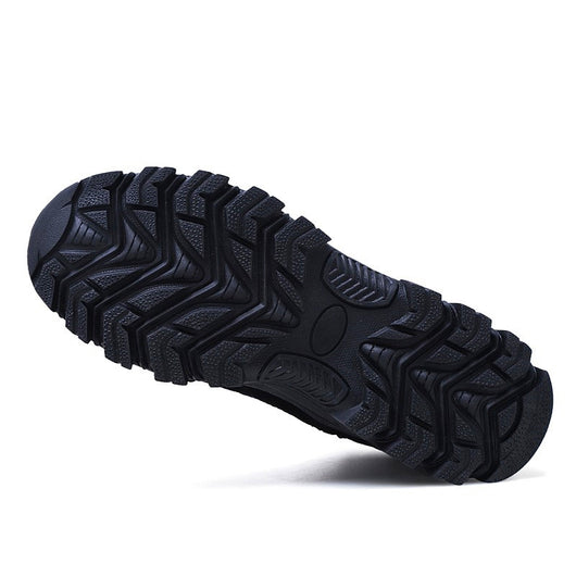 Botas Militares de Cuero para Hombre - Impermeables y Cálidas para Invierno - Image 16