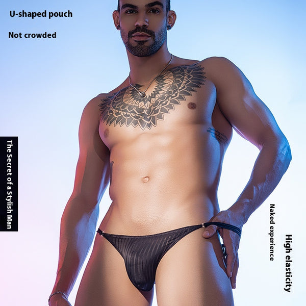 Tanga Deportiva de Cintura Baja con Tirantes Finos y Máxima Elasticidad