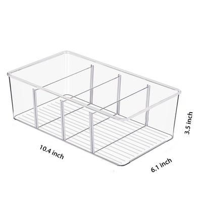 Organizador de Escritorio Transparente para Cosméticos y Accesorios - Image 2