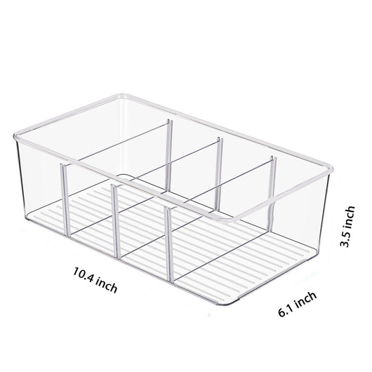 Organizador de Escritorio Transparente para Cosméticos y Accesorios - Image 2
