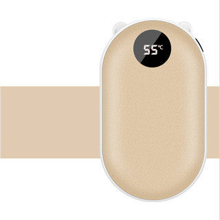Calentador de Manos Recargable 2 en 1 con Power Bank USB