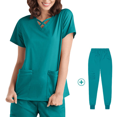 Uniforme Médico Dental Elástico de Secado Rápido - Image 5