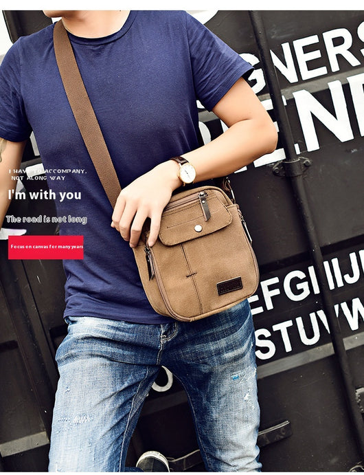 Bolsa Crossbody de Lona Estilo Coreano - Compacta y Versátil - Image 22