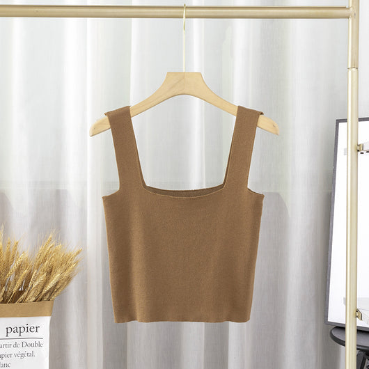 Camiseta Interior Cuadrada de Punto Suave - Image 6