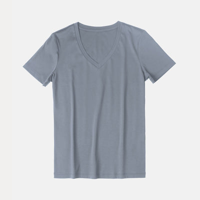 Camiseta Básica de Algodón Puro para Mujer - Versátil y Cómoda - Image 5