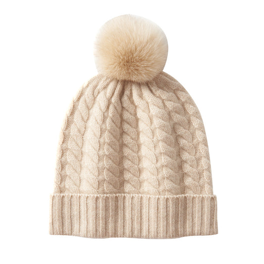 Gorro de Cachemira Suave para Otoño e Invierno - Image 2