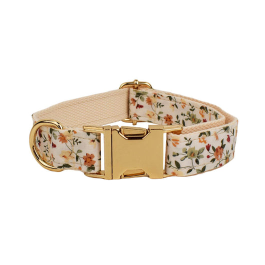 Conjunto de Collar Floral Blanco para Mascotas - Image 2