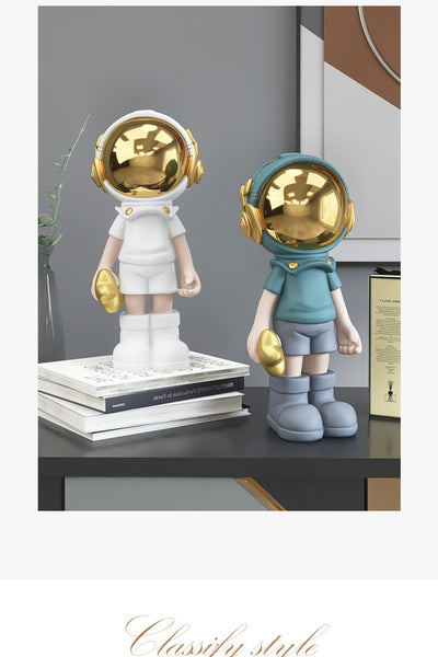 Decoración Astronauta Creativa para Mueble TV y Sala de Estar - Image 10