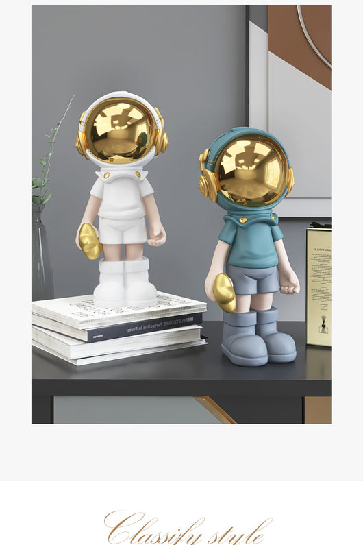 Decoración Astronauta Creativa para Mueble TV y Sala de Estar - Image 10