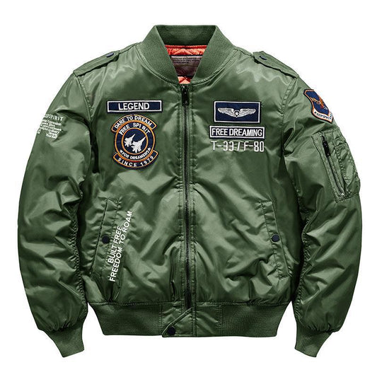 Chaqueta Juvenil Talla Grande Cuello Alzado Acolchada con Garantía