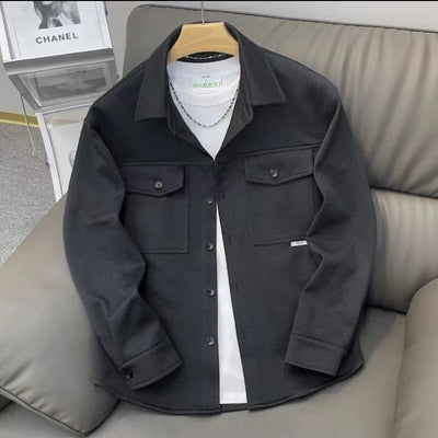 Camisa Slim Fit Casual para Hombre - Estilo Moderno y Versátil - Image 9