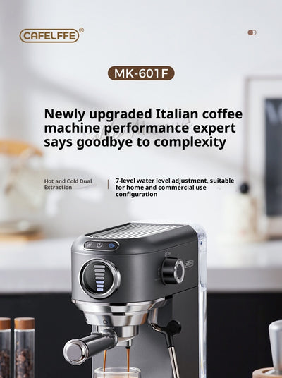 Cafetera Espresso Automática y Semiautomática con Vaporizador de Leche - Image 18