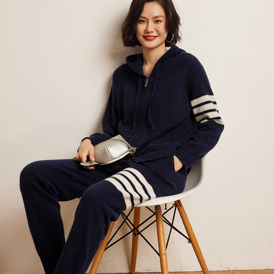 Conjunto de Pantalón y Suéter de Cachemira para Mujer - Image 2