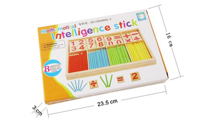 Palitos de Conteo Montessori de Madera - Juguete Educativo para Matemáticas - Image 14