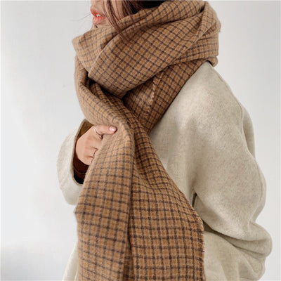 Bufanda a Cuadros Invierno para Mujer - Diseño Clásico - Image 9