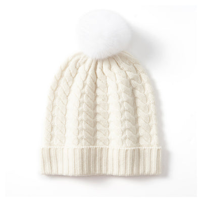 Gorro de Cachemira Suave para Otoño e Invierno - Image 3