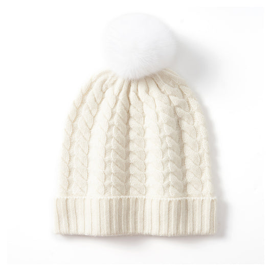 Gorro de Cachemira Suave para Otoño e Invierno - Image 3