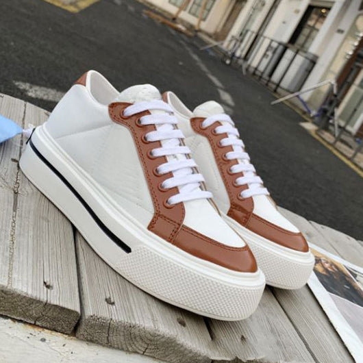 Zapatillas Plataforma Blancas Estilo Casual Trifle - Image 5