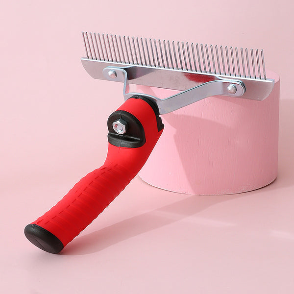 Peine Deshedding Extra Grande para Perros Grandes - Herramienta Profesional de Aseo