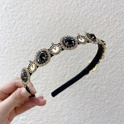 Accesorios para Cabello Barroco Vintage con Perlas y Cristales Brillantes - Image 3