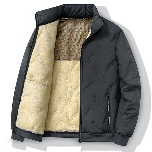 Chaqueta de Invierno para Hombre con Forro Polar Grueso y Diseño Moderno - Image 8