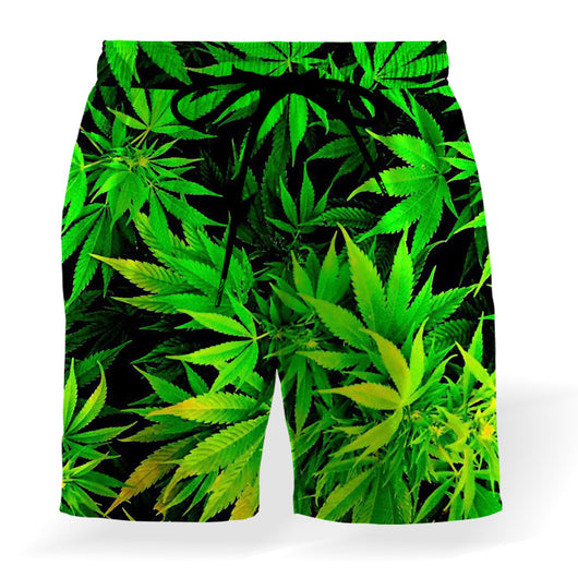 Pantalones Cortos de Playa con Estampado de Coco y Cintura Elástica Ajustable - Image 4