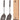 Pack of 2 Silicone Solid Turner, Non Stick Slotted Kitchen Spatulas, High Heat Resistant BPA Free Cooking Utensils, Ideal Cookware for Fish, Eggs, Pancakes(Black) - Tekeno