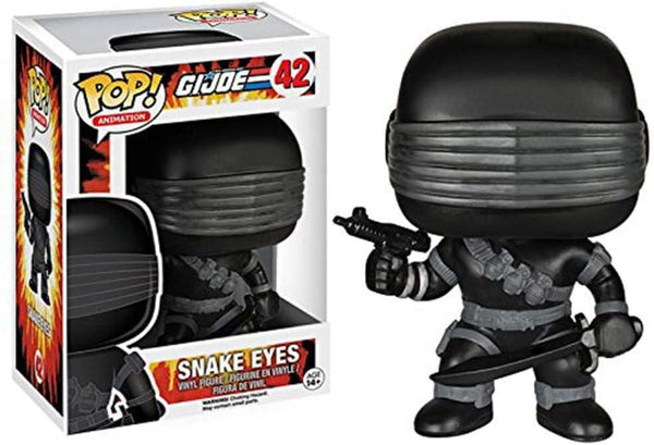Funko POP TV: G.I. Joe - Snake Eyes Action Figure - Tekeno