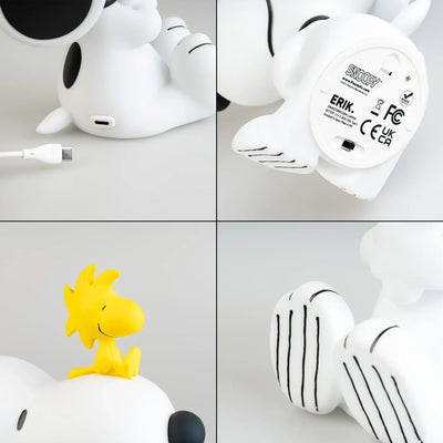 Lámpara Snoopy Grupo Erik – Luz de noche para niños, escritorio o mesa, decoración original para fans de Peanuts - Tekeno