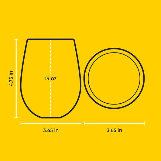 Set de vasos JoyJolt Star Wars Helmet Hues – 4 copas sin tallo de 562 ml con cascos icónicos, vidrio resistente, colección oficial para adultos y fans - Tekeno