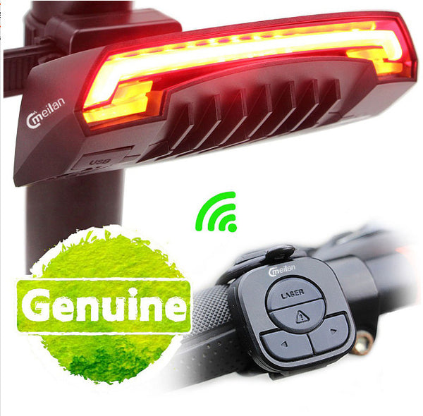 Luz Trasera de Bicicleta con Láser de Seguridad - Image 14