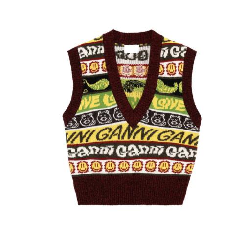 Chaleco de Lana Jacquard Infantil para Mujer - Diseño Simple y Elegante - Image 11