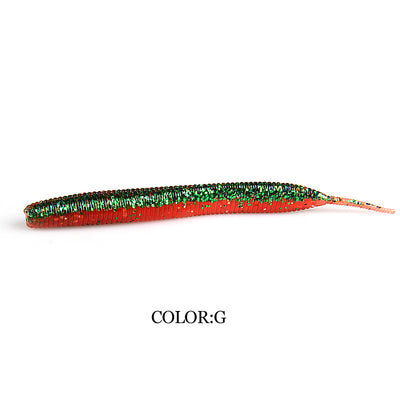 Larva Artificial 7.4-10cm Sabor Salado Suave para Pesca - Image 12