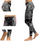 Leggings de Cintura Baja con Estampado Digital de Última Tendencia