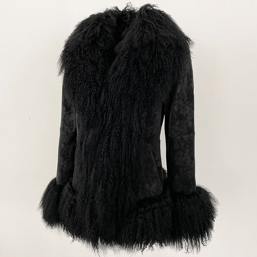 Chaqueta de Lana Gruesa con Acabado Ante - Image 23
