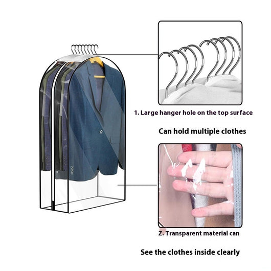Bolsa Organizadora Transparente 3D para Ropa - Protección Antipolvo - Image 9