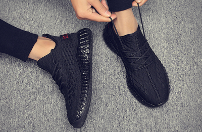 Zapatillas Deportivas Hombre Malla Transpirable Tejido Volador para Correr y Gimnasio - Image 4