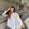 Blusa Rayada Holgada Estilo Casual para Mujer