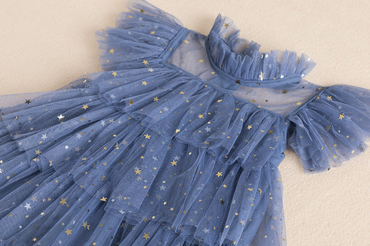 Vestido de Niña con Lentejuelas y Malla Brillante - Image 18