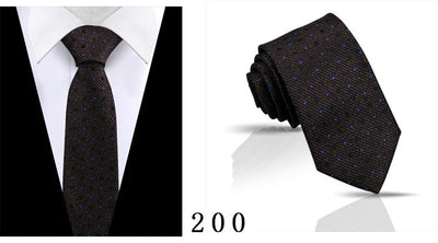 Corbata Casual Ejecutiva de Poliéster Jacquard para Hombre - Image 69