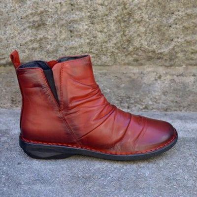 Botines Cortos para Mujer Nude - Diseño Versátil Importado - Image 7