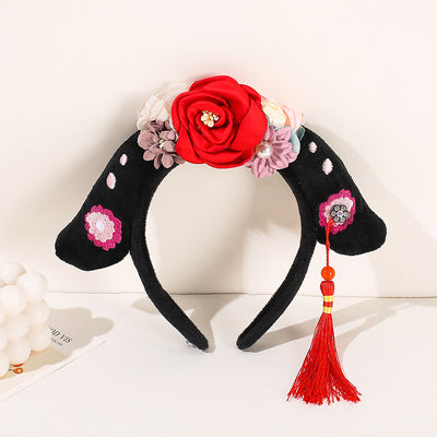 Diadema Princesa Estilo Chino con Borlas Decorativas - Image 7