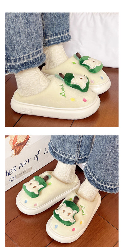 Pantuflas Térmicas de Algodón con Suela Antideslizante para Mujer - Image 22