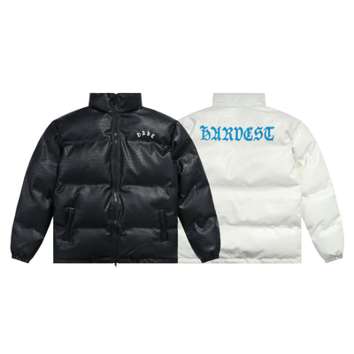 Chaqueta de Algodón con Bordado de Cocodrilo y Letras para Hombre
