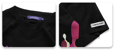 Camiseta Unisex Suelta con Estampado Gráfico Creativo - Estilo Casual Urbano - Image 16